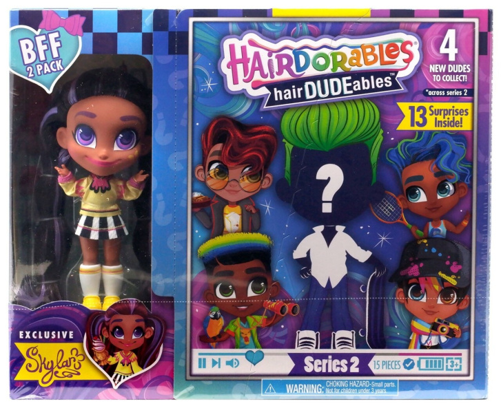 Hairdorables – Panenky s doplňky Skylar