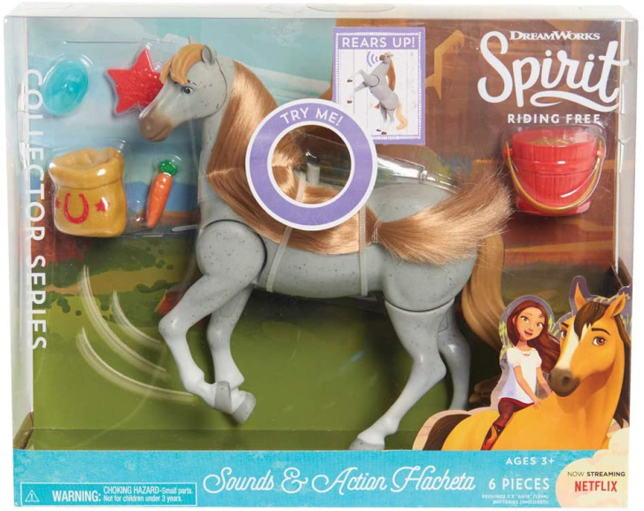 Spirit – Kůň s doplňky Hacheta