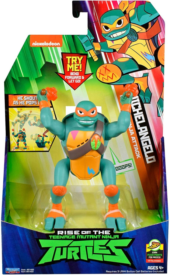 Ninja Turtles - Figurka se zvukem Michelangelo
