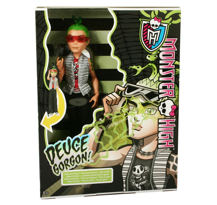 Monster High - Oživená příšerka Deuce Gorgon