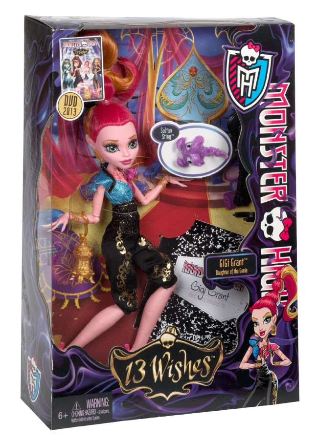 Monster High - 13 přání Gigi Grant