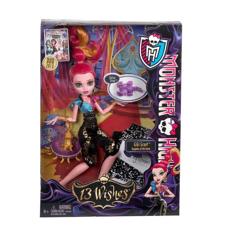 Monster High - 13 přání Gigi Grant