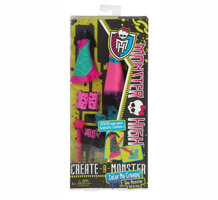 Monster High - Kreativní šaty