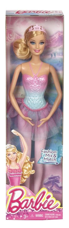 Barbie baletka Černovláska