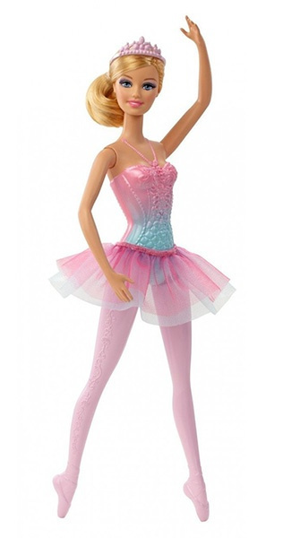 Barbie baletka Černovláska