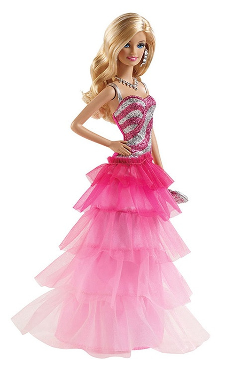Barbie růžová BFW17