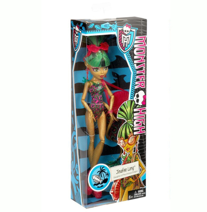 Monster High - Příšerka v plavkách Clawdeen Wolf