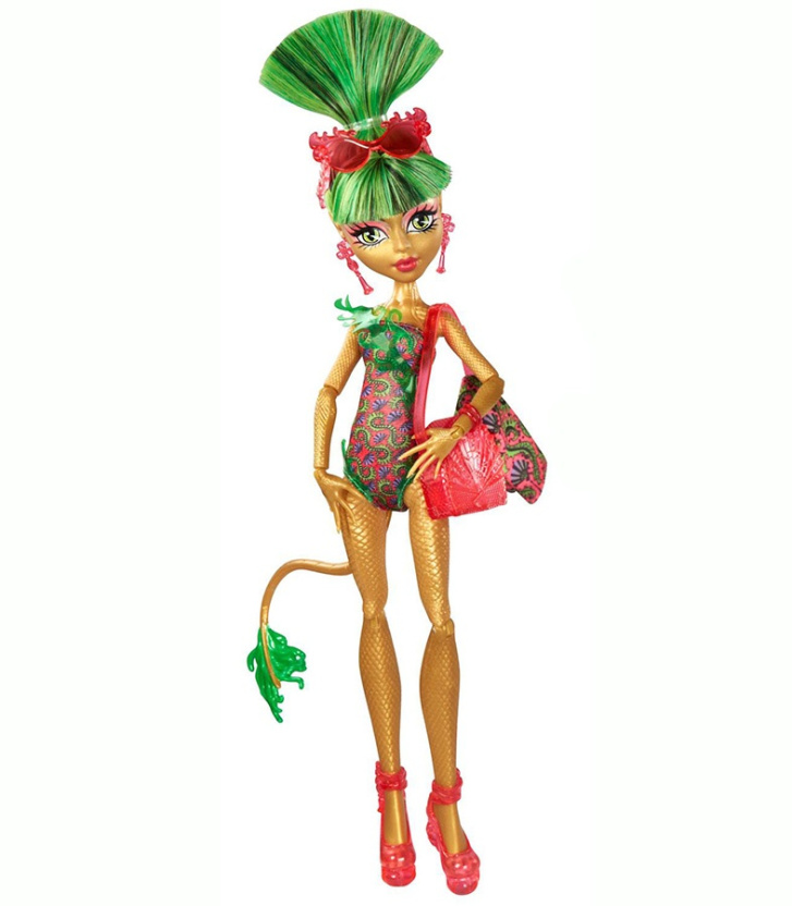 Monster High - Příšerka v plavkách Clawdeen Wolf