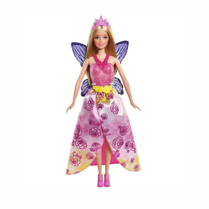 Barbie - Princezna Fairytale Růžová