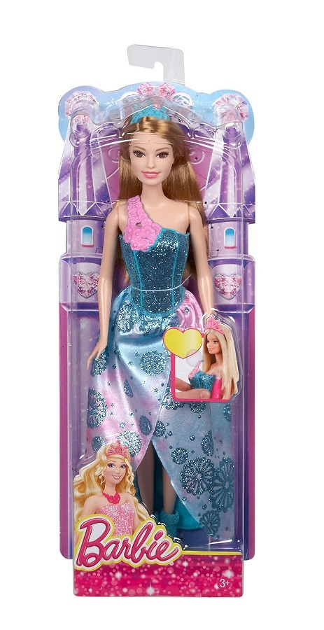Barbie - Princezna Fairytale Růžová