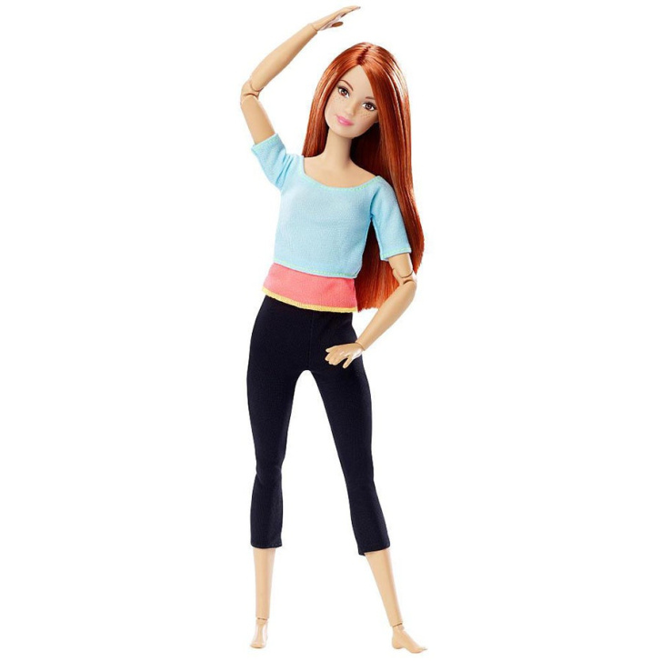 Barbie v pohybu Tyrkysová