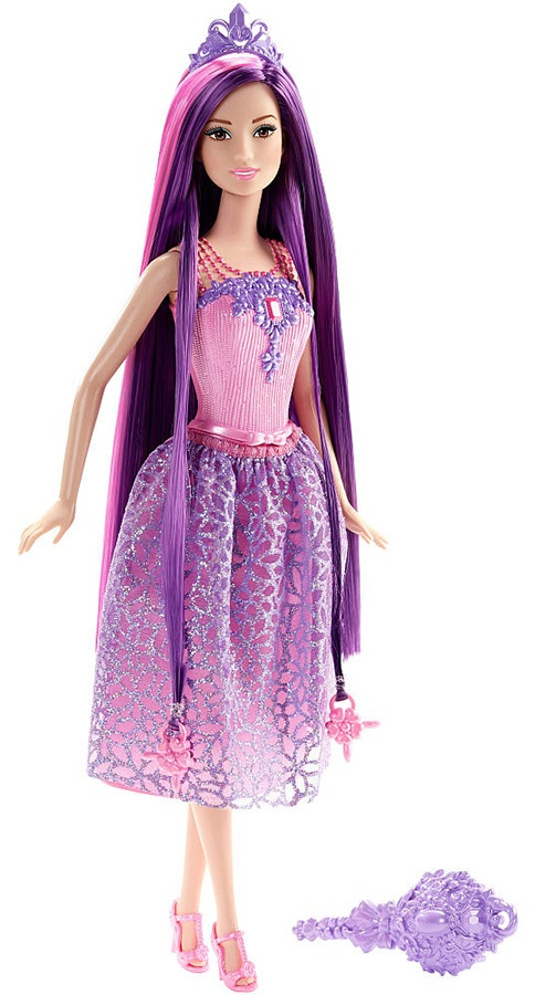 Barbie - Dlouhovláska Fialová