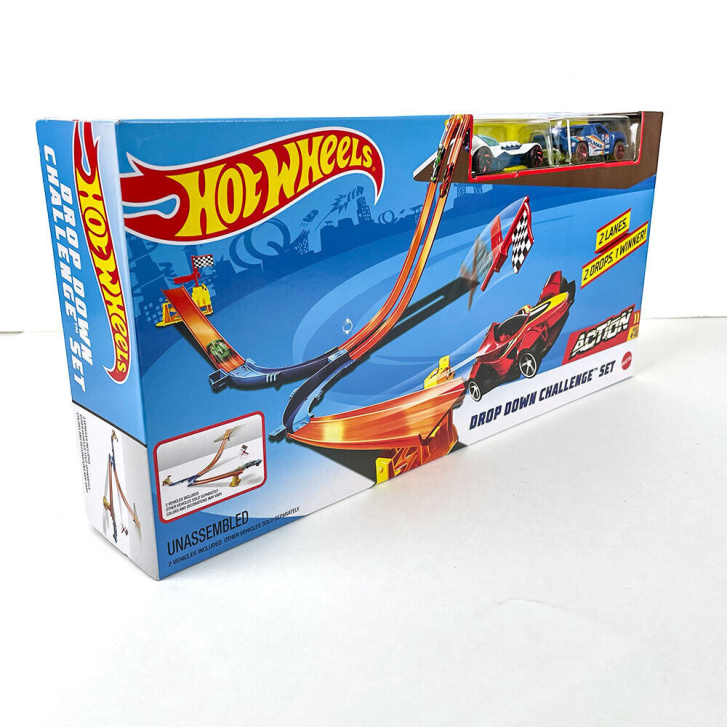 Hot Wheels - Mega Rally Set Drop Down Challenge