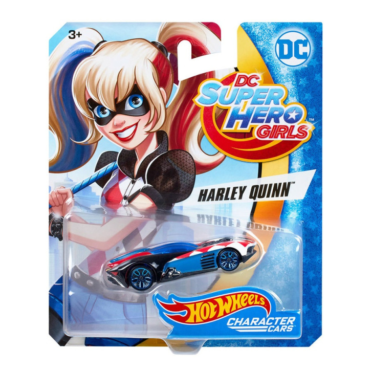 Hot Wheels - Auto DC Super Hero Girls Harley Quinn