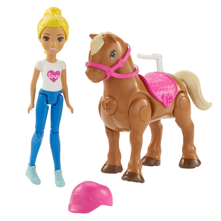 Barbie Go - Mini panenka s poníkem