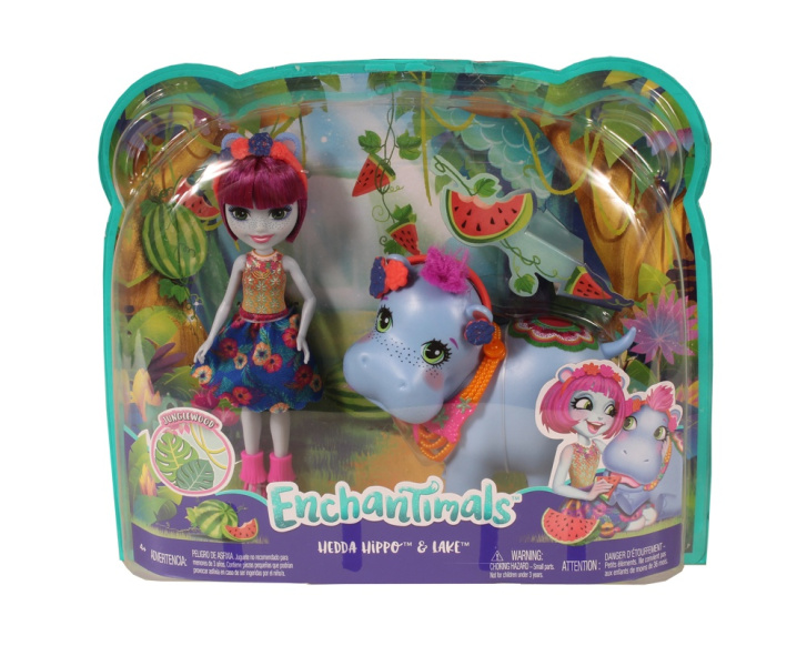 Enchantimals - Panenka se zvířátkem Lluella Llama & Fleecy