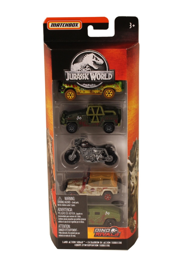 Matchbox - Jurassic World Land Action Squad GDP07