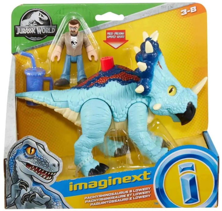 Jurassic World - Dinosaurus Pachyrhinosaurus & Lowery