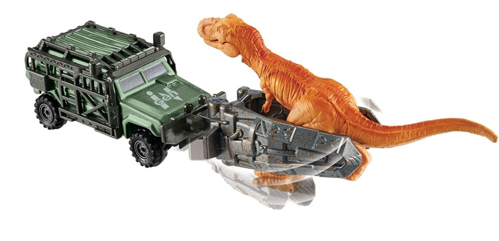 Jurassic World - Vozidlo s dinosaurem