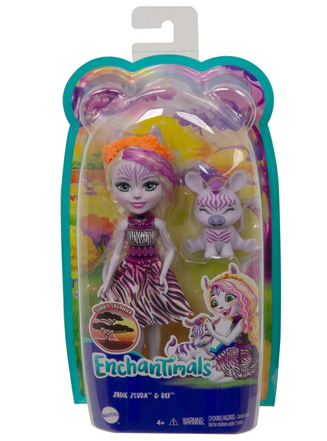 Enchantimals – Panenka se zvířátkem Sancha Squirrel