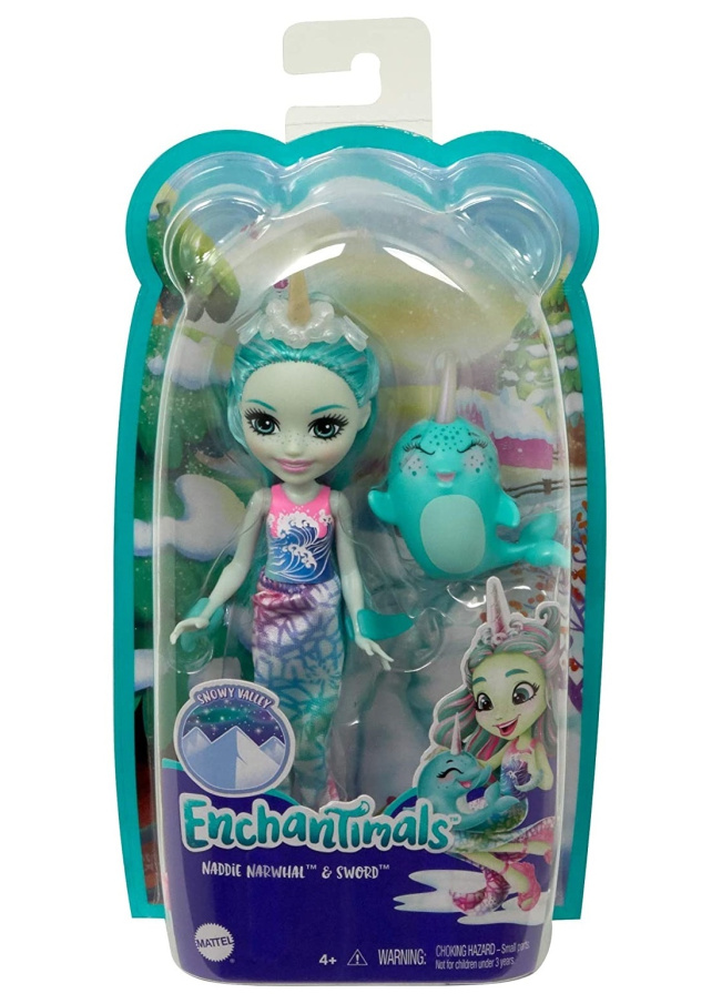 Enchantimals – Panenka se zvířátkem Sancha Squirrel