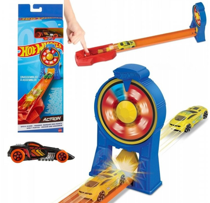 Hot Wheels – Kaskadérské kousky Spin & Score