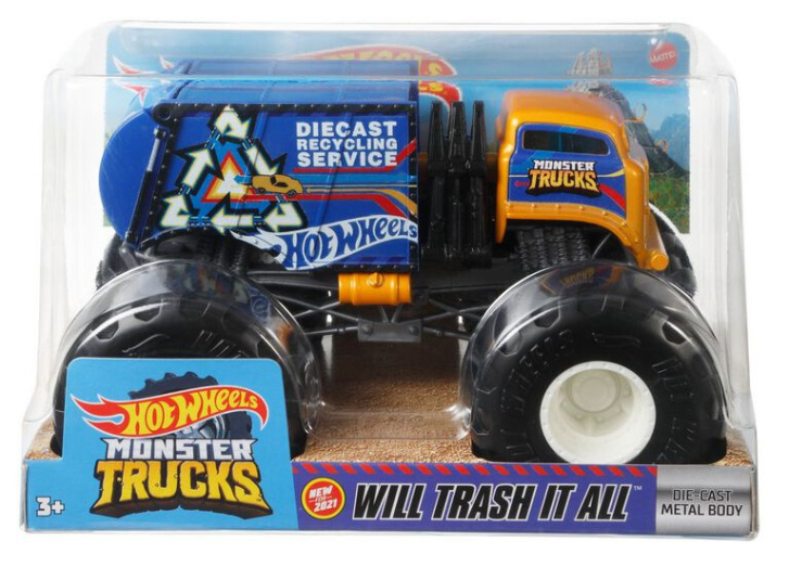 Hot Wheels – Monster Trucks Cajun Crash
