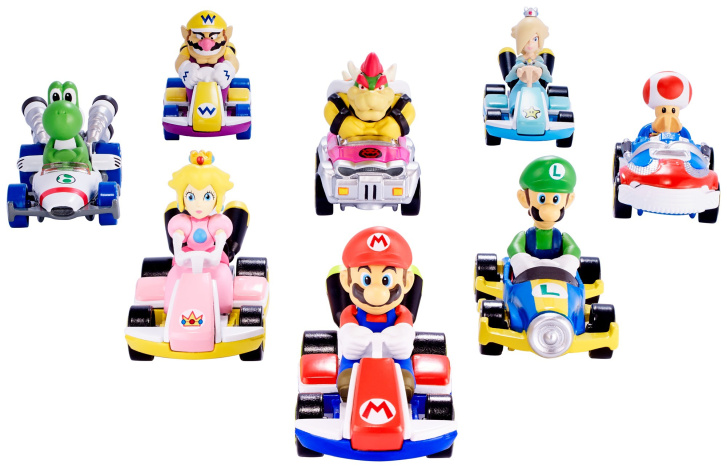 Hot Wheels - Super Mario autíčko Diddy Kong