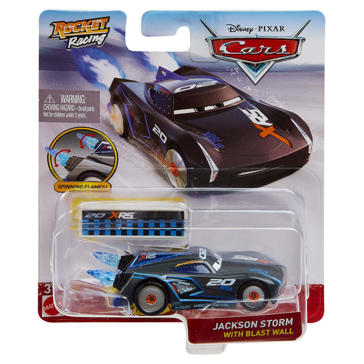 Cars – Rocket Racing Jackson Storm With Blast Wall