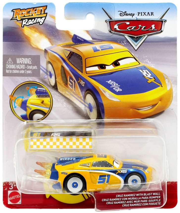 Cars – Rocket Racing Cruz Ramirez With Blast Wall