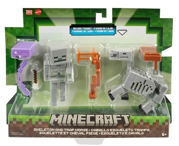 Minecraft - Figurka s doplňky Raid Captain And Ravager