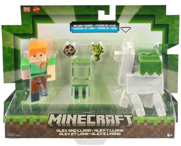 Minecraft - Figurka s doplňky Raid Captain And Ravager