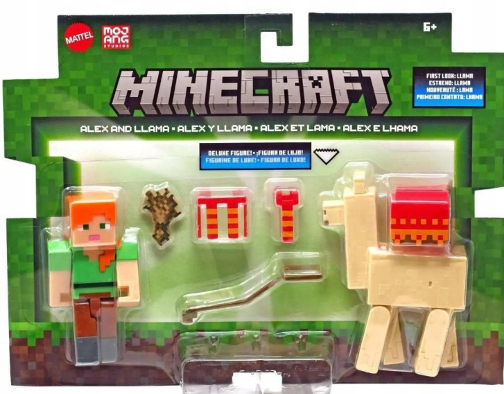 Minecraft - Figurka s doplňky Raid Captain And Ravager