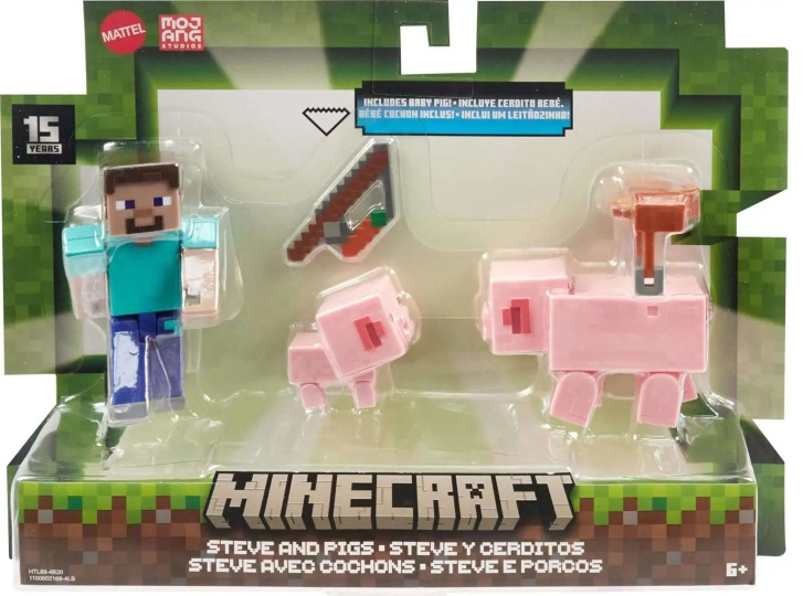 Minecraft - Figurka s doplňky Raid Captain And Ravager