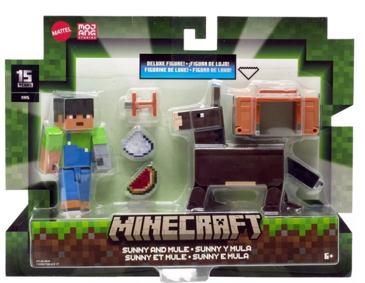 Minecraft - Figurka s doplňky Raid Captain And Ravager