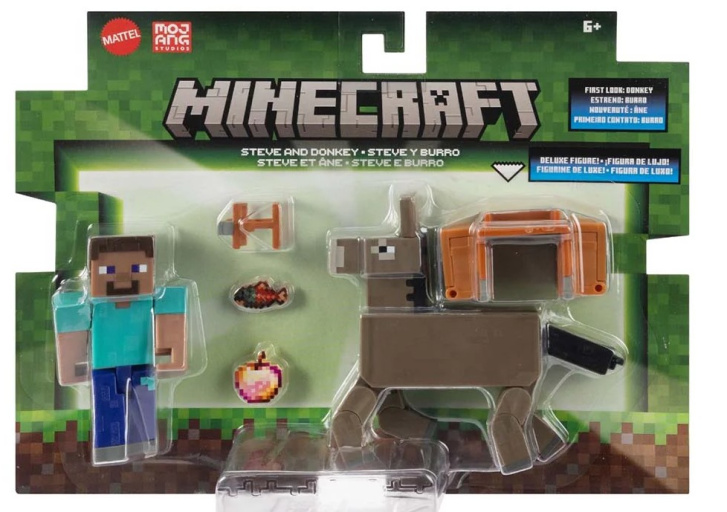 Minecraft - Figurka s doplňky Raid Captain And Ravager