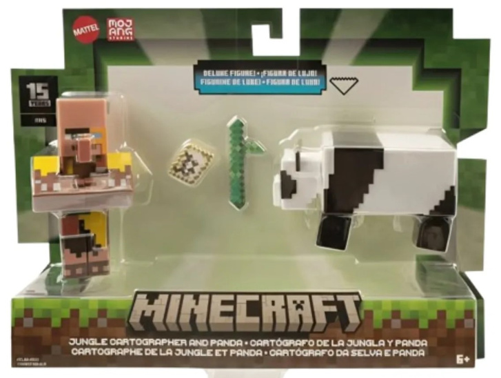 Minecraft - Figurka s doplňky Raid Captain And Ravager