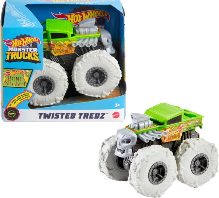 Hot Wheels Monster Trucks - Twisted Tredz Bone Shaker