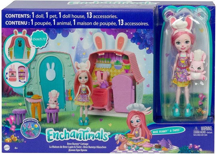 Enchantimals - Figurka s domečkem
