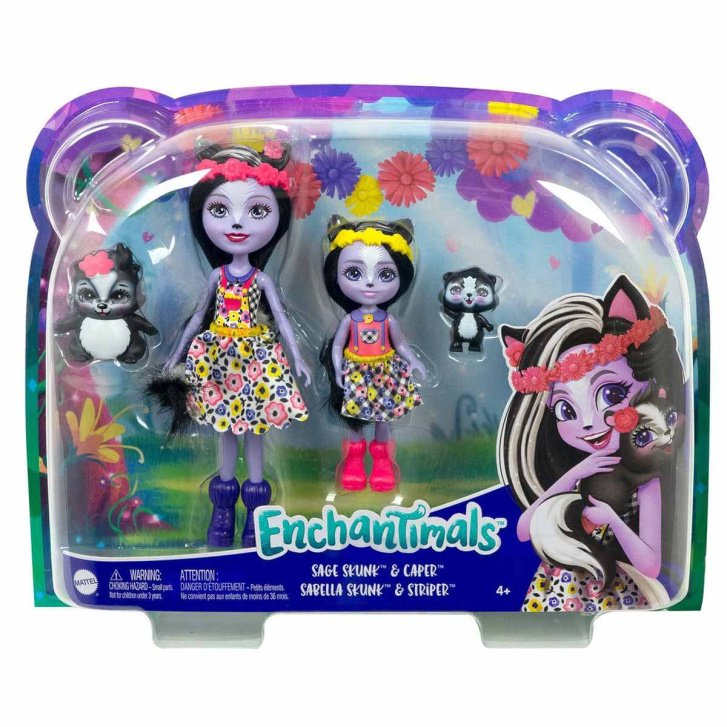 Enchantimals – Souprava figurek Sage Skunk