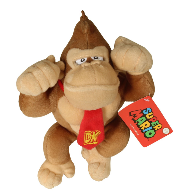 Super Mario - Plyšová postavička 25 cm Donkey Kong