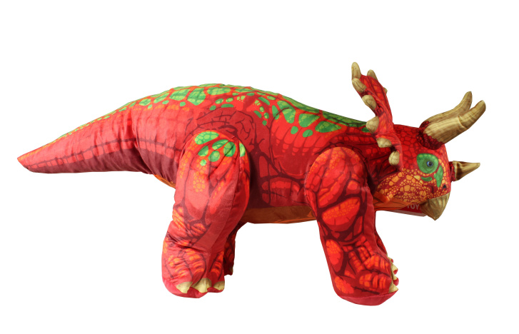 Plyšový dinosaurus Triceratops
