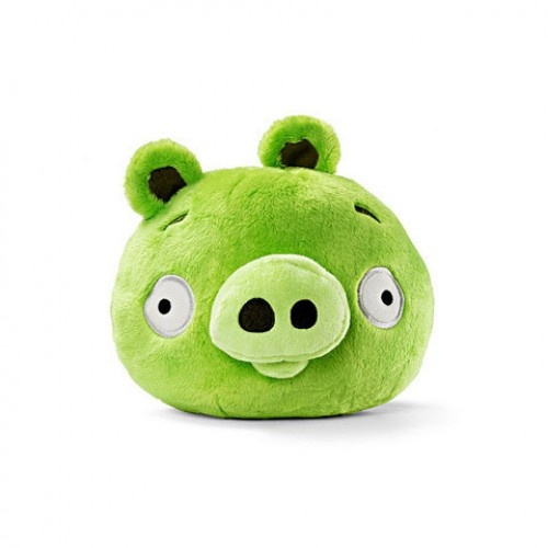 Plyšový Angry Birds 30 cm Zelená