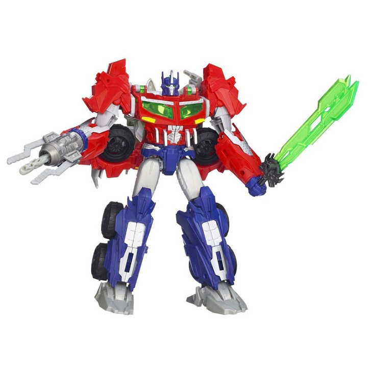 Transformers Beast Hunters - Optimus Prime Sharkticon Megatron
