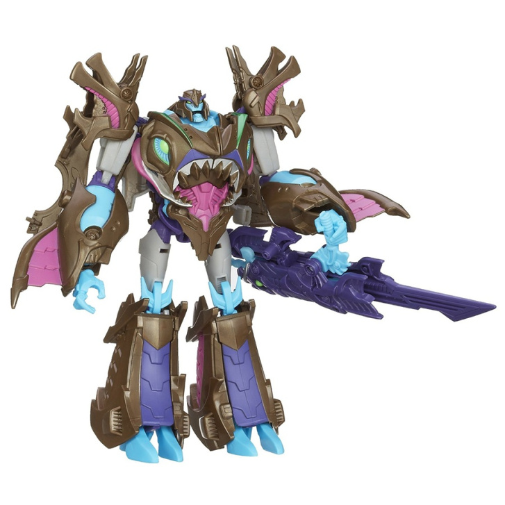 Transformers Beast Hunters - Optimus Prime Sharkticon Megatron