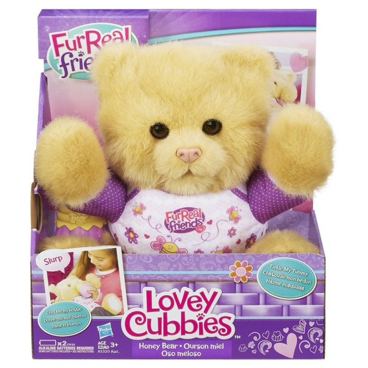 Furreal medvídek - 25 cm Bíla