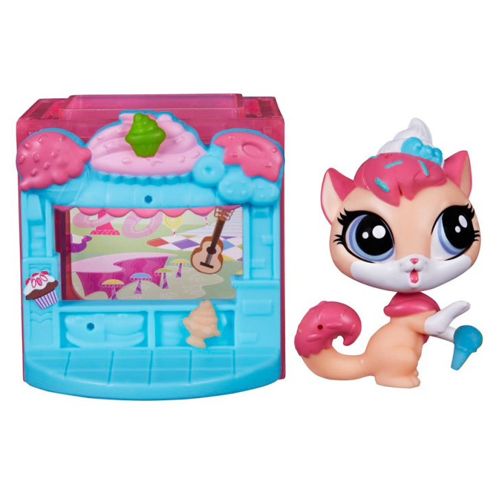 Littlest Pet Shop - Zvířátko a domeček B0113