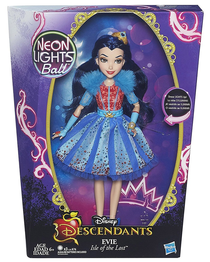Disney Descendants - Svítící panenka Mal