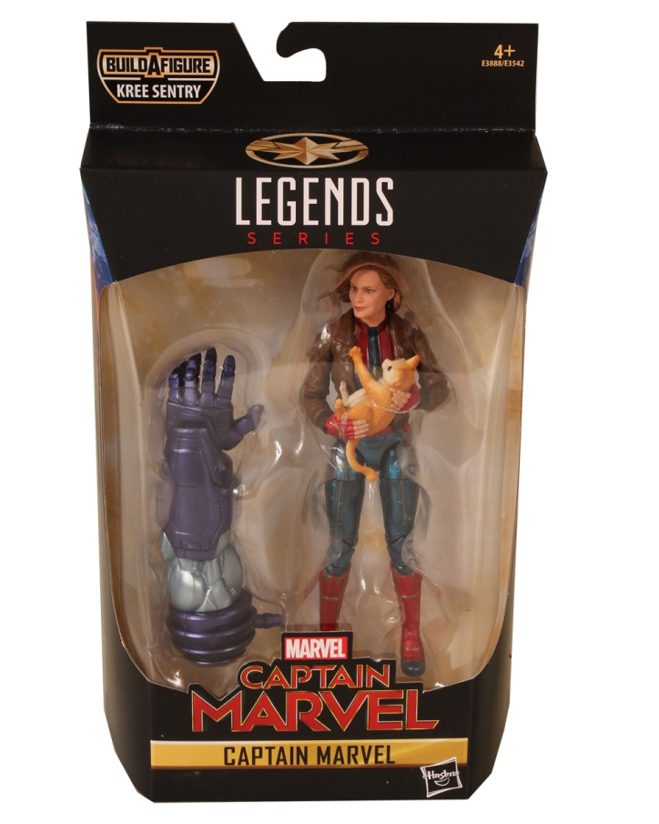 Marvel - Figurka CAPTAIN MARVEL S Kočkou