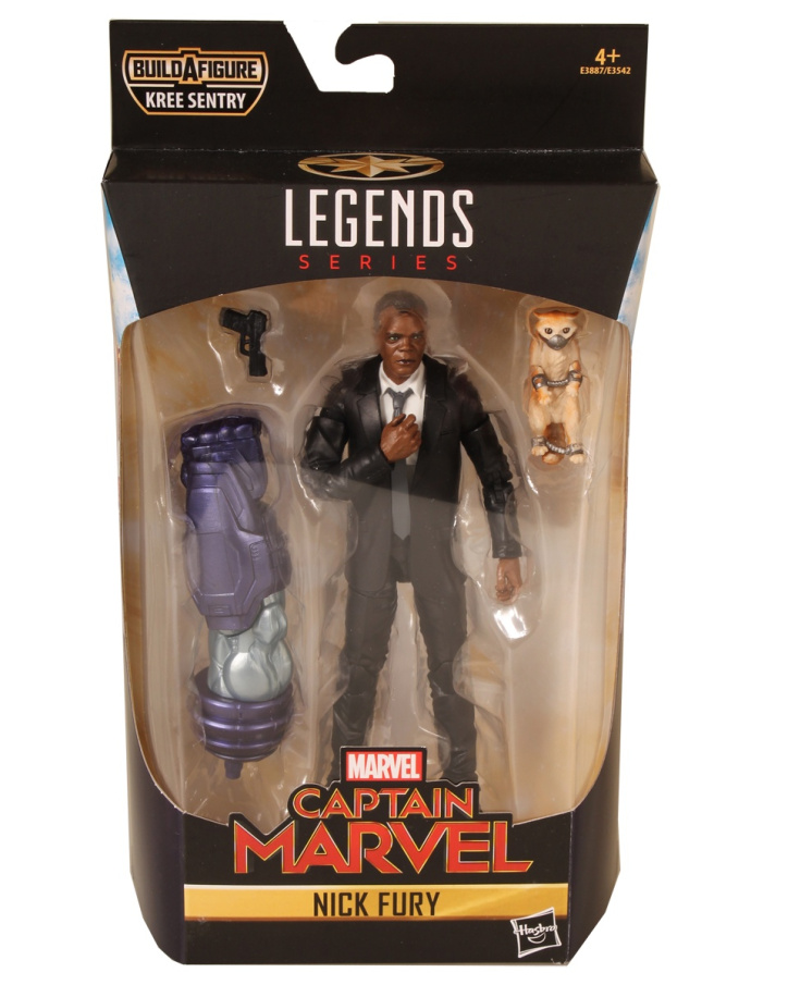 Marvel - Figurka CAPTAIN MARVEL S Kočkou